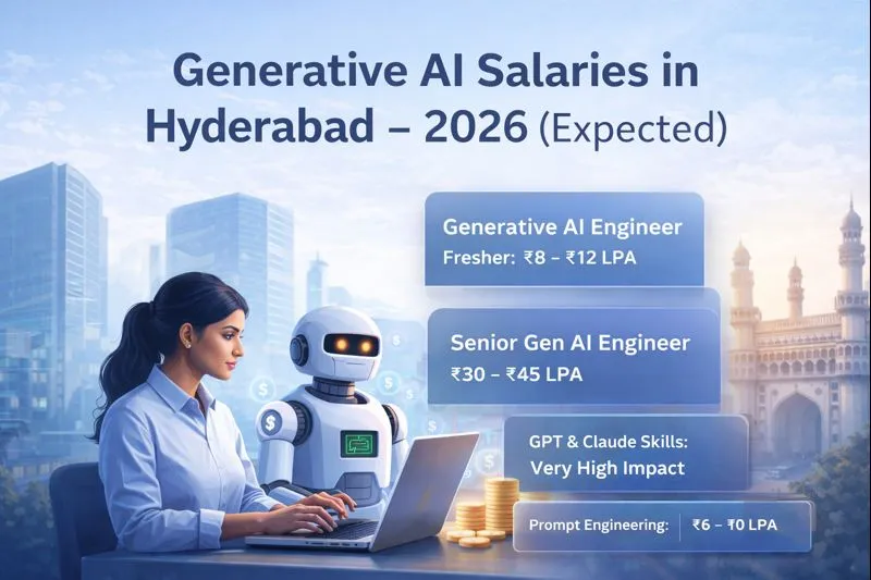 Generative AI Salaries in Hyderabad – 2026 (Expected)
