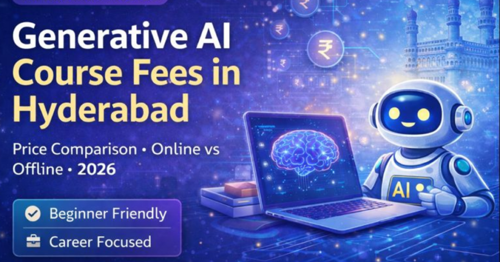 Generative AI course fees in Hyderabad