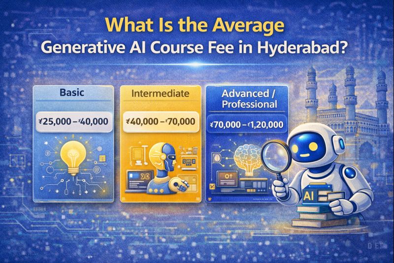 What Is the Average Generative AI Course Fee in Hyderabad