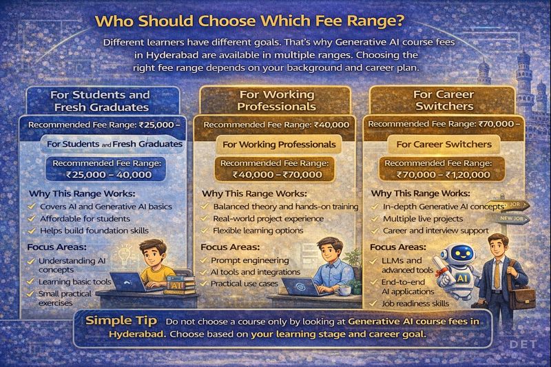 Who Should Choose Which Fee Range