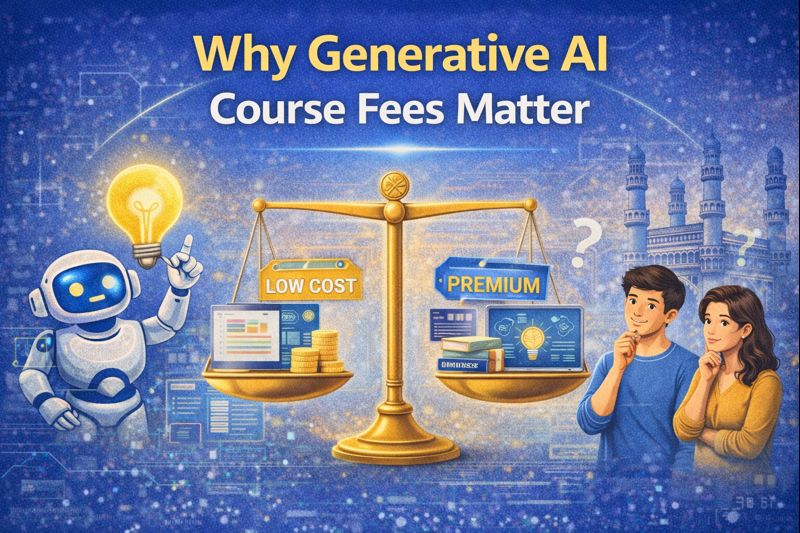 Why Generative AI Course Fees Matter